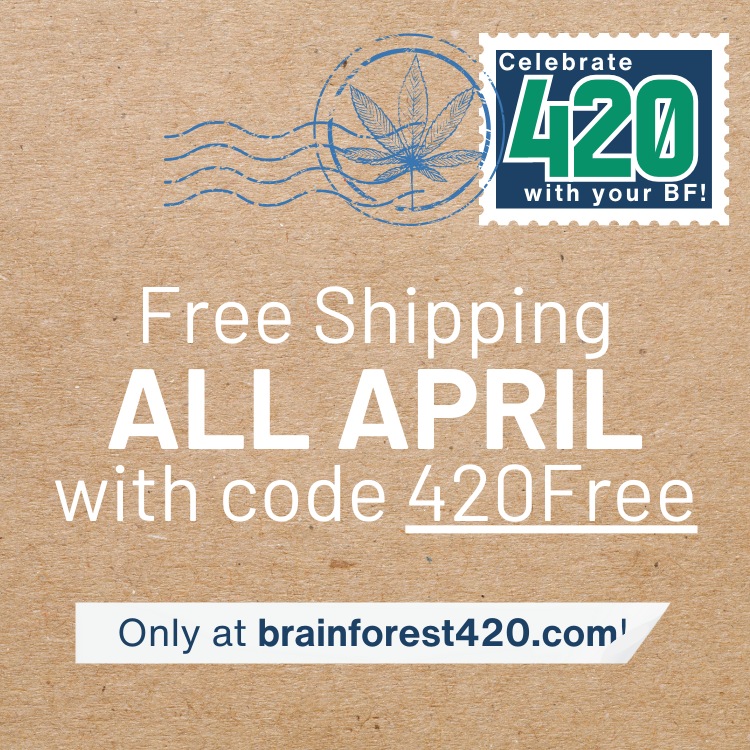 Free Shipping in April w/ code 420Free