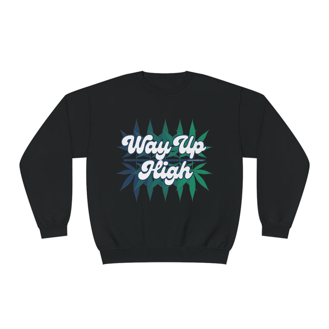Unisex Crewneck Sweatshirt: Way Up High, BF Colors
