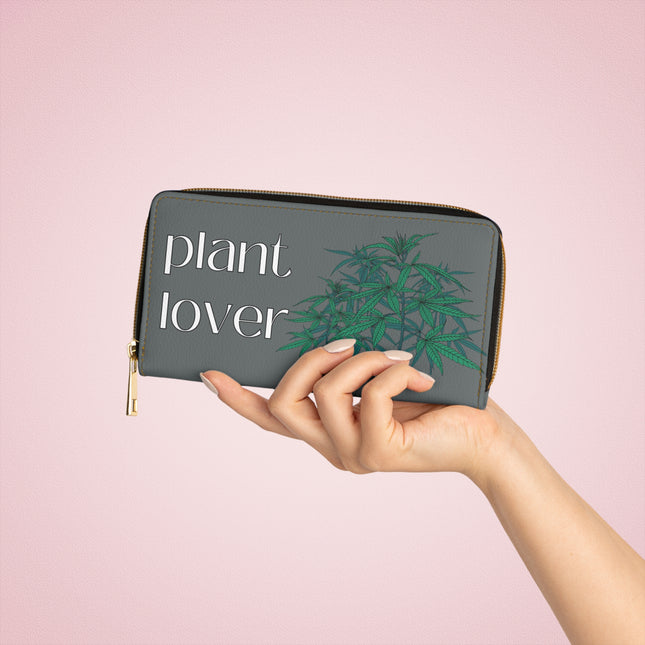Zipper Wallet:  Plant Lover