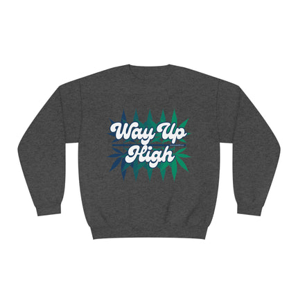 Unisex Crewneck Sweatshirt: Way Up High, BF Colors