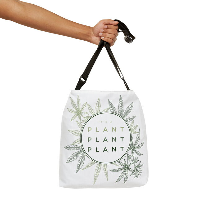 Adjustable Tote Bag: It's a Plant, Elegant
