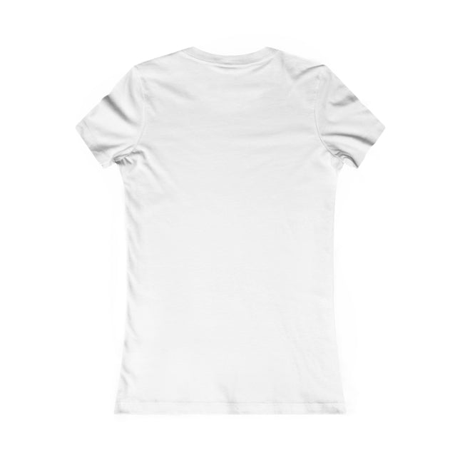 Women's Favorite Tee, Canna Letters, White