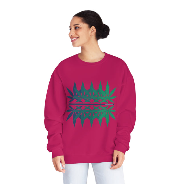Unisex Crewneck Sweatshirt: Leaves, BF Colors