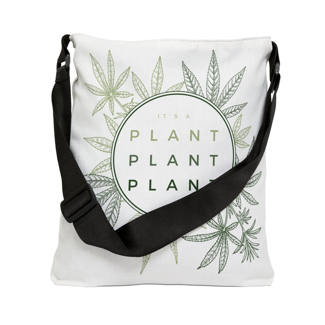 Adjustable Tote Bag: It's a Plant, Elegant