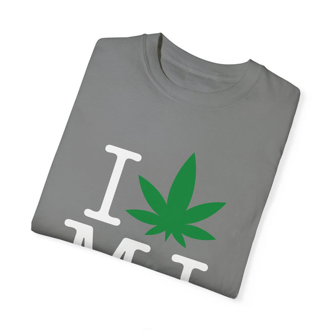 Unisex Garment-Dyed T-shirt,420 I Leaf MJ