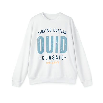 Drop Shoulder Sweatshirt: Ouid Classic, Tea