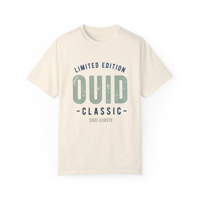 Garment-Dyed T-shirt: Ouid Classic, Green