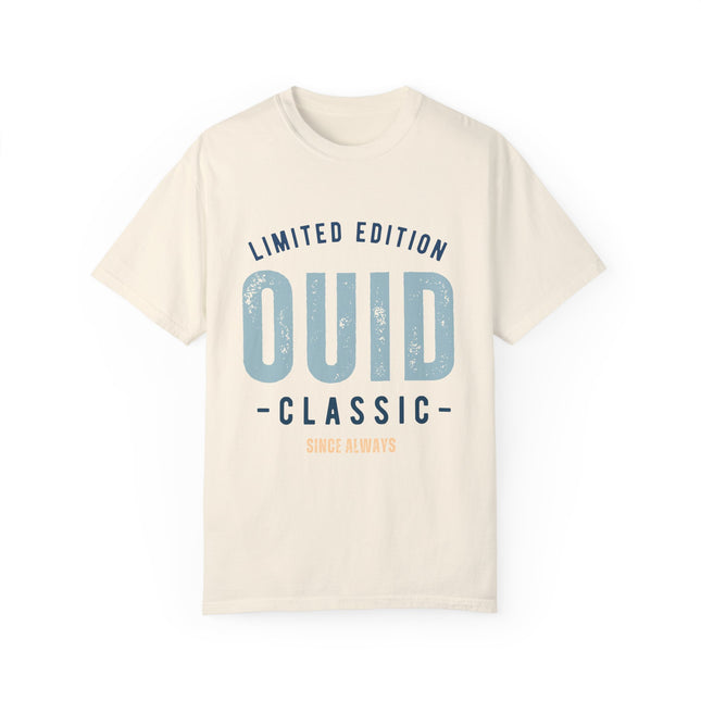 Garment-Dyed T-shirt: Ouid Classic, Teal